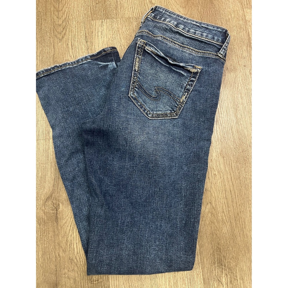 Silver Jeans Co Suki Slim Bootcut Blue Denim W31 L31 L93616EGX357 Mens Womens